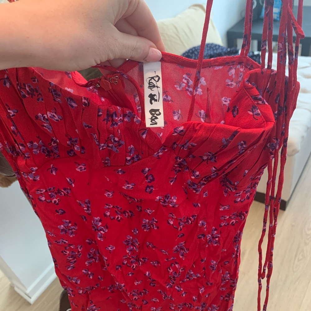 Sold-out rat&boa red dress - size S